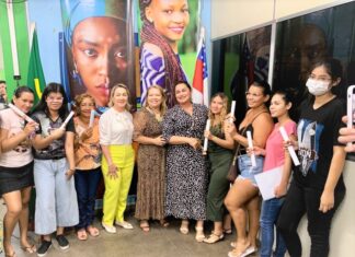 Governo do Amazonas incentiva autonomia de mulheres vítimas de violência com cursos profissionalizantes