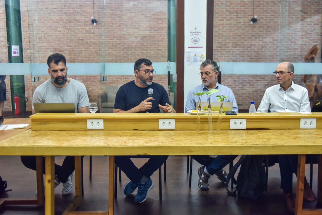Combate ao desmatamento Wilson Lima discute com banco alemão investimentos de R$ 78 milhões_FOTO JANILTON2