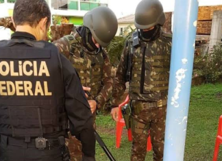 PF e Exército fazem operação para apreender armas de CAC