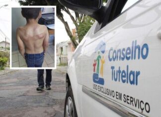 Pai é preso por espancar filho de 7 anos com cinto de couro