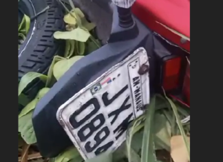 Vídeo: mulher aparece morta ao lado de motocicleta na ZL, em Manaus