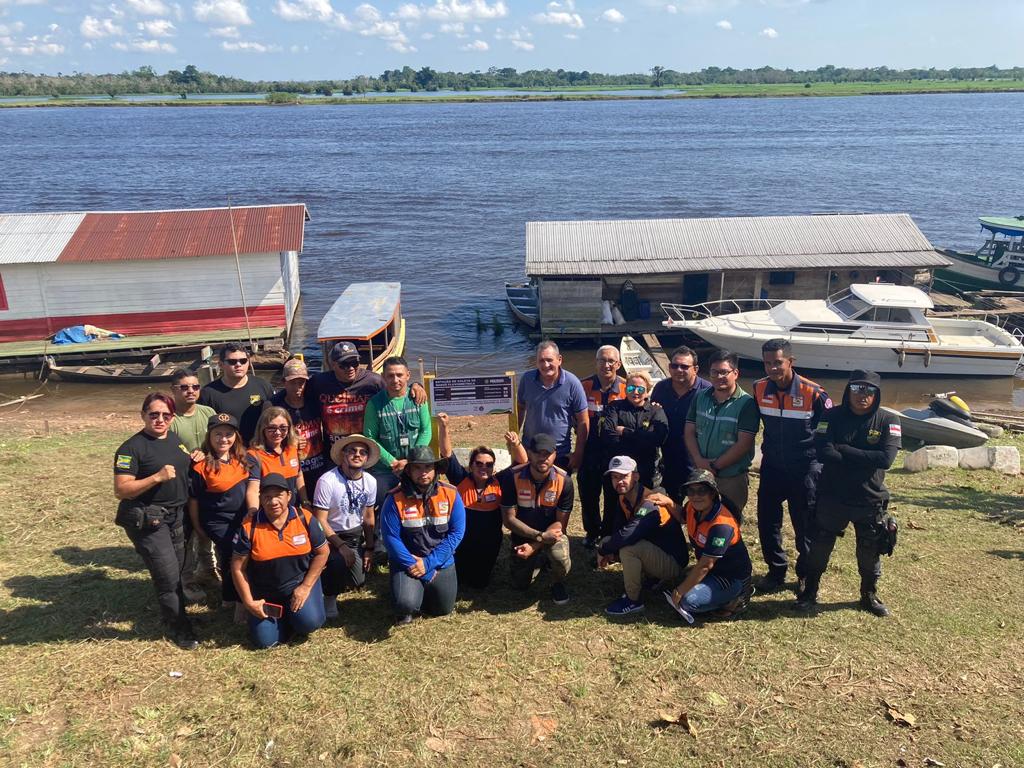 05 - Instalação de réguas para monitoramento de rios