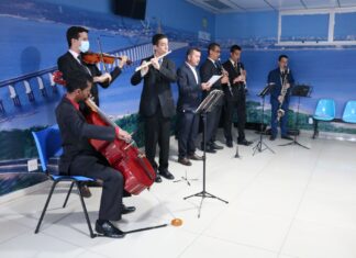 Música e yoga levam relaxamento e descontração a pacientes da FCecon