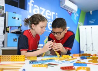 Escola Estadual é selecionada pela Positivo, LEGO e Disney para receber materiais de robótica