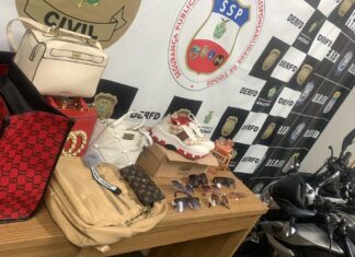 Grupo criminoso é preso por roubo de mercadorias avaliadas em R$ 500 mil