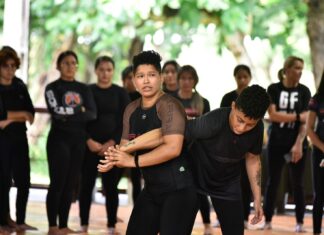 Secretaria de Esporte e Lazer realiza curso de Defesa Pessoal para mulheres, na Vila Olímpica de Manaus