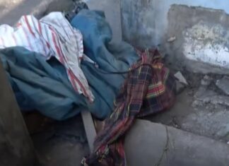 Catador de latinha encontra corpo com sinais de tortura e enrolado em rede