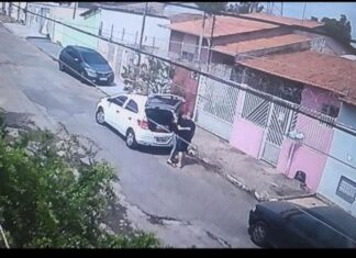 Câmera mostra ex-PM aos beijos com namorada meia hora após se livrar do corpo da advogada Cristiane Tirloni