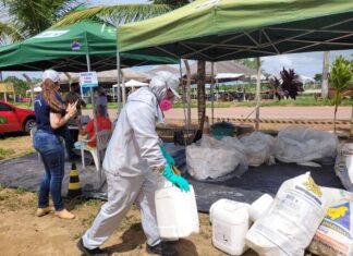 Adaf participa de mobilização pelo Dia Nacional do Campo Limpo no Amazonas