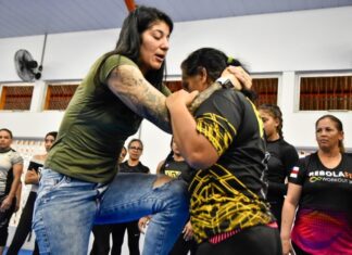 Mais de 120 mulheres concluem o Curso de Defesa Pessoal Feminina da Sedel