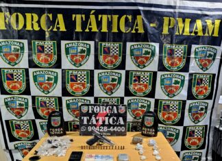 Hórus/Fronteira Mais Segura: Trio é preso por tráfico de drogas em Rio Preto da Eva