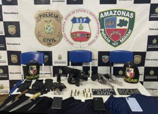 Operação Hórus Fronteira Mais Segura: Em ação conjunta, SSP-AM e PC-AM prendem grupo suspeito de praticar roubos a embarcações em Itacoatiara