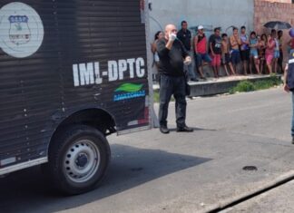 Traficantes matam homem com mais de 10 tiros em Manaus e ameaçam quem falar sobre o crime