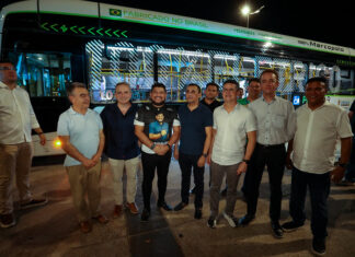Com ônibus elétrico, Prefeitura de Manaus chega à marca de 253 veículos novos em 1.000 dias de gestão
