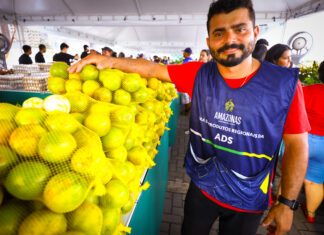 Governo do Amazonas realiza edição especial da Feira de Produtos Regionais da ADS na Vila de Caburi, em Parintins