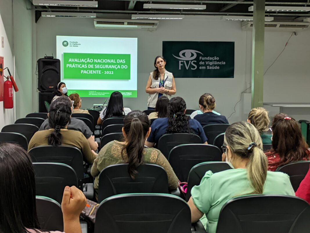 Evento itinerante ocorre de forma pioneira para fortalecer a cultura de segurança nas unidades de saúde - Foto: Divulgação / FVS-RCP