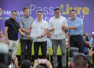 Governo do Amazonas repassa mais R$ 20 milhões à Prefeitura de Manaus para o Passe Livre Estudantil