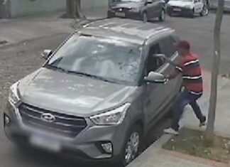 Assaltante é morto durante perseguição policial após sequestrar estudante em BH, veja o vídeo