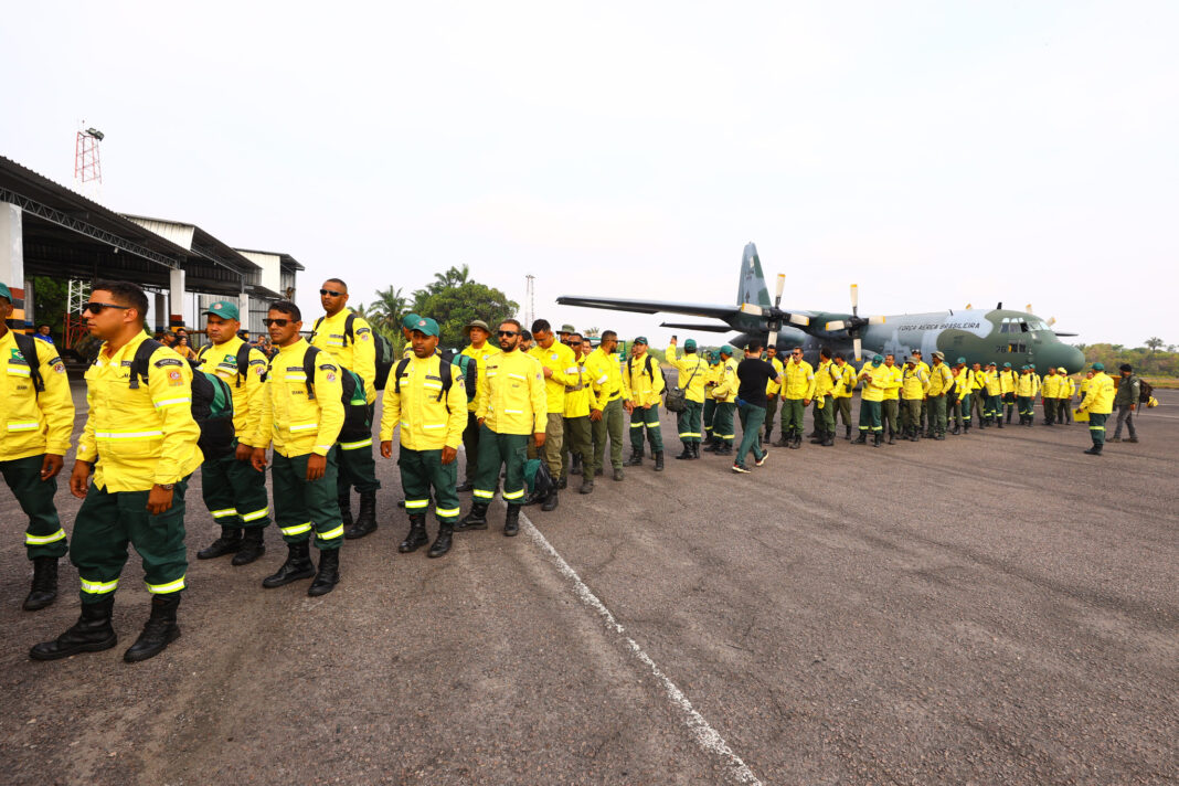 01 - Sema - Mais reforço do Prevfogo chega ao Amazonas - Arthur Castro_Secom