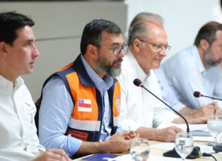 Operação Estiagem 2023: Wilson Lima pede a Alckmin e ministros destravamento da BR-319 para tirar o estado do isolamento