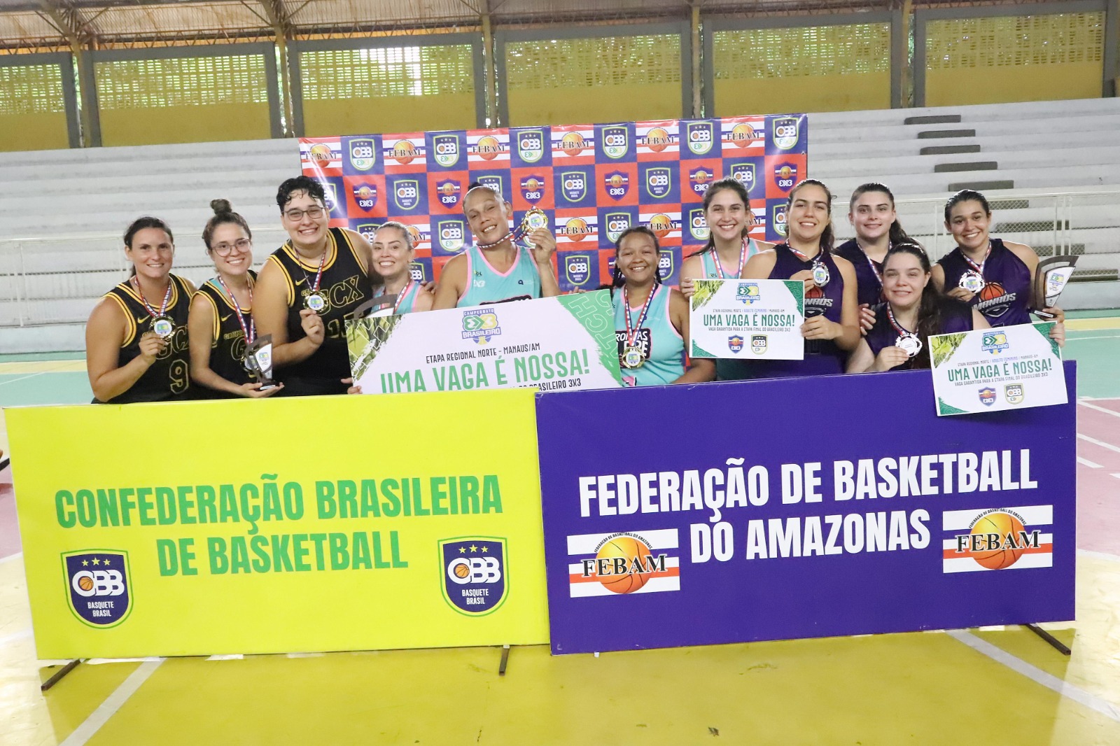 Manaus recebe Etapa Regional Norte do Campeonato Brasileiro de Basquete 3x3  neste fim de semana