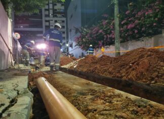Zona Centro-Sul de Manaus: Implantação de rede de esgoto segue com novas frentes de obra