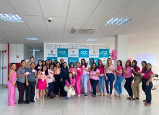 Prefeitura de Manaus leva conscientização sobre o câncer de mama às servidoras do Centro de Cooperação da Cidade