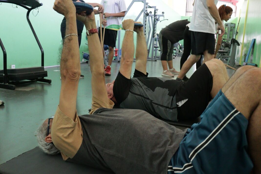 SEDEL - Conforme informações da Organização Mundial da Saúde (OMS) a prática regular de exercícios físicos previne uma série de doenças relacionadas ao envelhecimento FOTO Davi Lacerda
