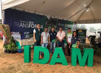 Idam oferece serviços aos produtores em feira de agronegócios em Iranduba