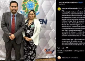 Ministério de Dino recebe mulher de líder do comando vermelho – tudo normal