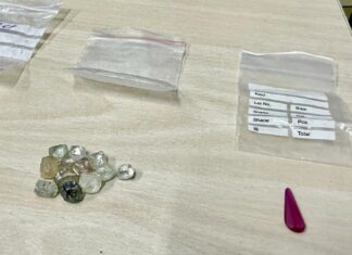 Homem é preso com aproximadamente R$ 1 milhão em diamantes oriundos de garimpo ilegal de Boa Vista