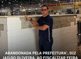 Comunista que votou contra o empréstimo para Manaus reclama de falta de segurança em feira, mas culpa o prefeito em vez do seu líder Wilson Lima