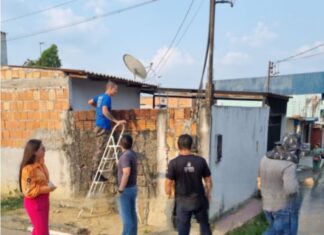 PC-AM resgata animais que estavam em situação de maus tratos e abandono, no bairro Tarumã