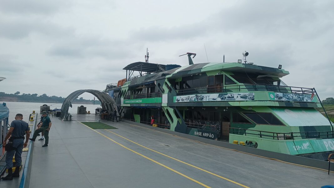 SSP-AM Base Arpão Rio Solimões
