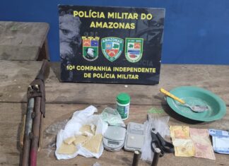 Operação Paz: Três homens são presos em Maués por porte ilegal de arma de fogo e tráfico de drogas