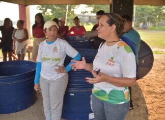 Aliança Amazônia Clima entrega mais de 1,2 mil cestas básicas e 13,8 mil litros de água para famílias afetadas pela estiagem