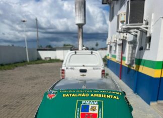 PMAM prende casal em carro usado para assaltos no ramal do Pau Rosa