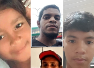 Polícia Civil do Amazonas busca informações sobre quatro pessoas que estão desaparecidas