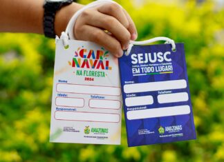 Carnaval na Floresta: Sejusc disponibiliza crachá de identificação para crianças e adolescentes