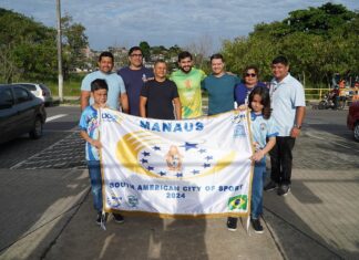 Em cerimônia oficial, Manaus recebe título e bandeira de ‘Cidade Sul-Americana do Desporto’ de 2024