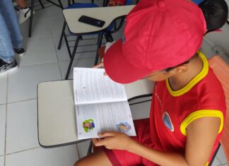 Defesa Civil do Amazonas realiza atividades de conscientização com crianças do Projeto Bombeiro Mirim