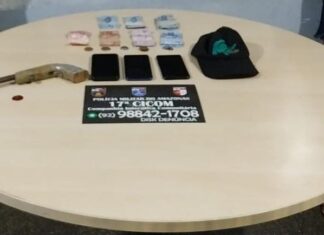 Homem é preso em flagrante pela Polícia Militar do Amazonas por roubo