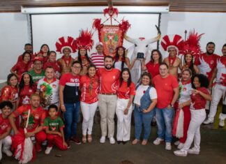 Garantido faz apresentação cultural e visita pacientes do Hemoam