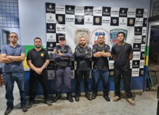 Polícias Civil e Militar prendem dupla por furto de produtos alimentícios de residência em Canutama