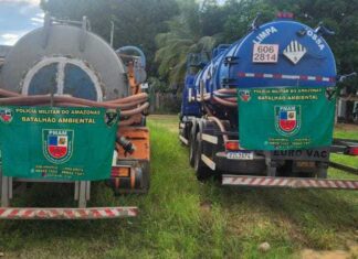 Polícia Militar do Amazonas prende três homens por crime ambiental e recupera veículo com restrição de roubo