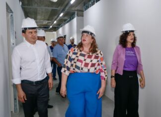 Obras do Centro de Prevenção do Câncer do Colo do Útero seguem avançando em Manaus