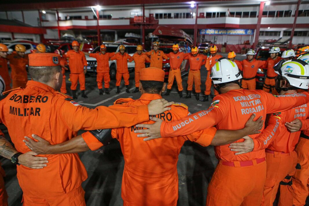 Bombeiros do Amazonas partem para ação de ajuda humanitária ao Rio Grande do Sul - Foto: Lucas Silva / Amazonastur