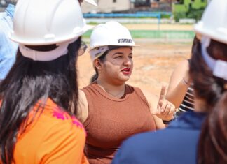 Governo do Amazonas realiza visita técnica em canteiro de obras da Casa da Mulher Brasileira