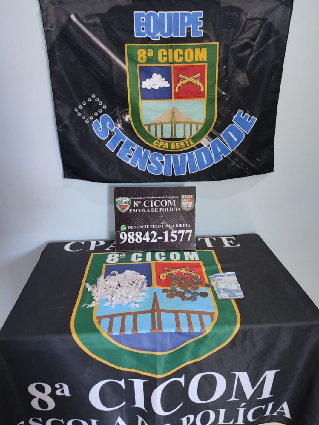 PMAM-8ª CICOM-TRÁFICO DE DROGAS