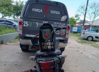 PMAM recupera motocicleta com restrição de roubo na zona leste